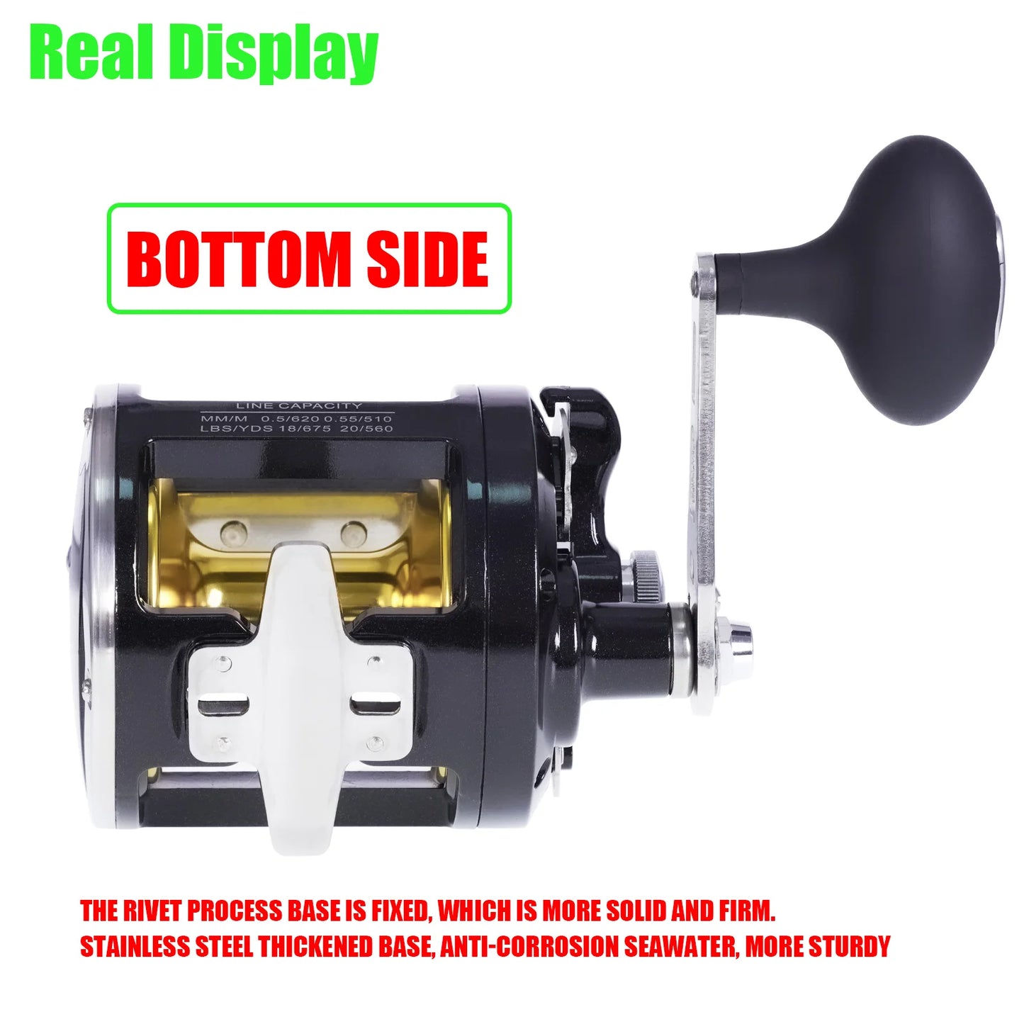 Trolling Fishing Reel 30KG of Drag - TB 12000