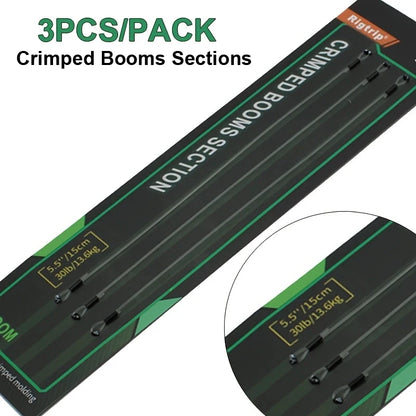 Ready-Tied Carp Fishing Rigs with Soft Hook Links