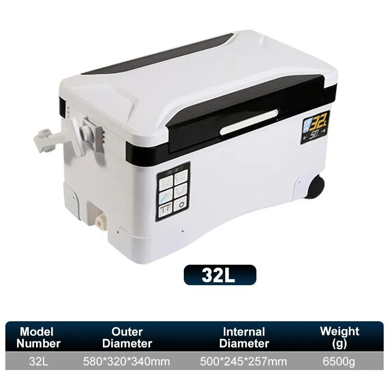 HookUpCo. Fishing Cooler Box with Air Holes - HookUpCo.