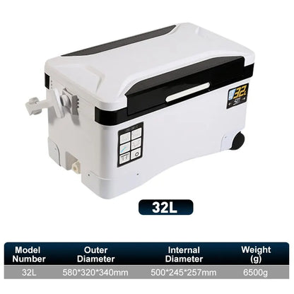 HookUpCo. Fishing Cooler Box with Air Holes - HookUpCo.