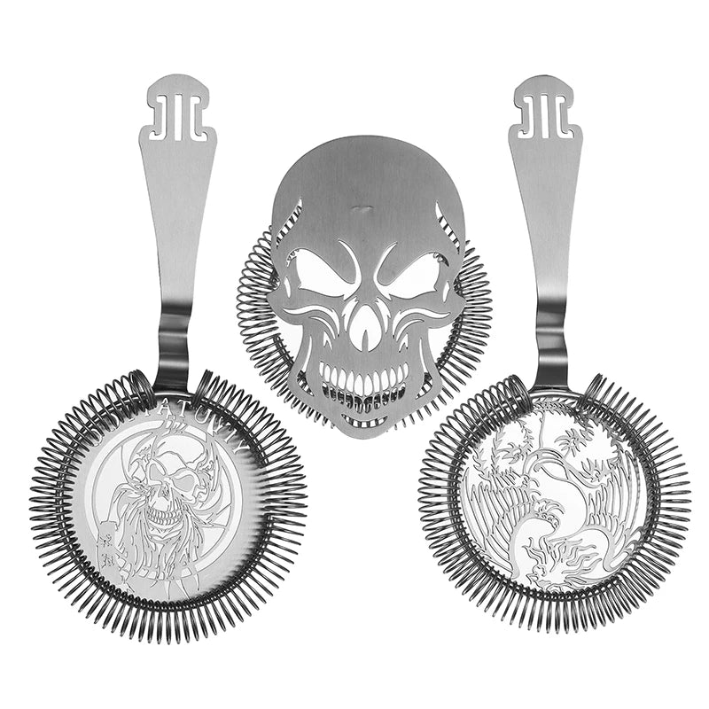 Stainless Steel Hawthorne Strainer for Perfect Cocktails - HookUpCo.