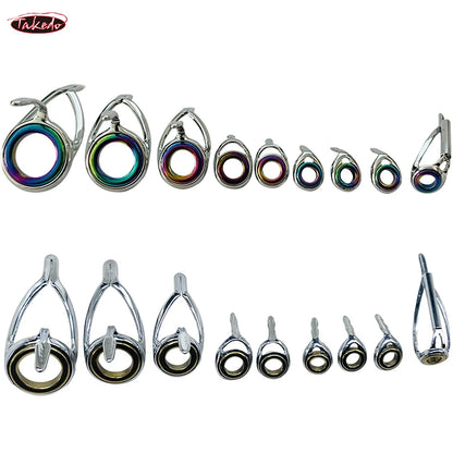 Stainless Steel Fishing Rod Repair Kit - 5 Sets - HookUpCo.