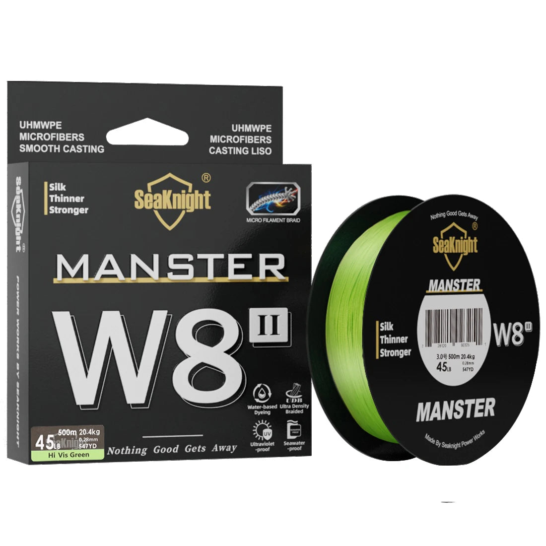 HookUpCo. 8-Strand Braid Fishing Line 150M-500M