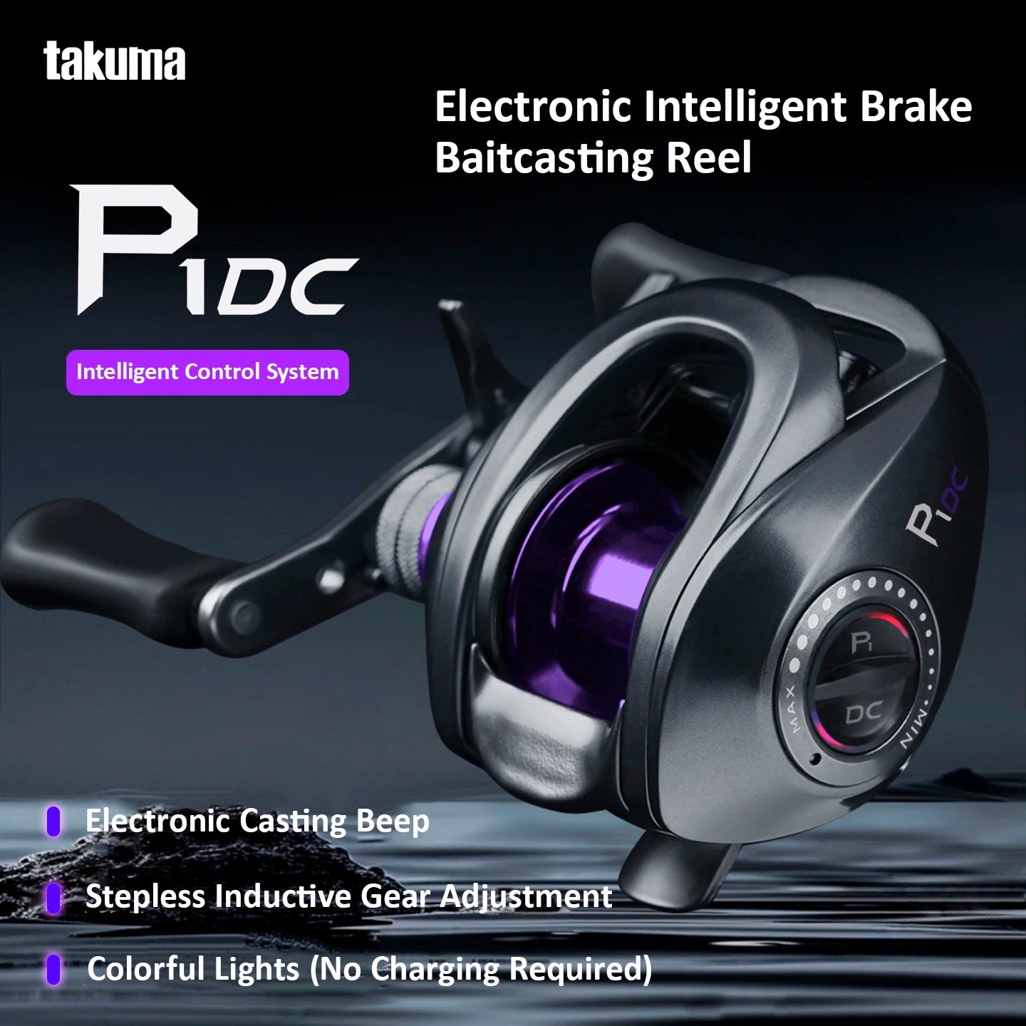 HookUpCo. Takuma P1DC Smart Baitcasting Reel - HookUpCo.