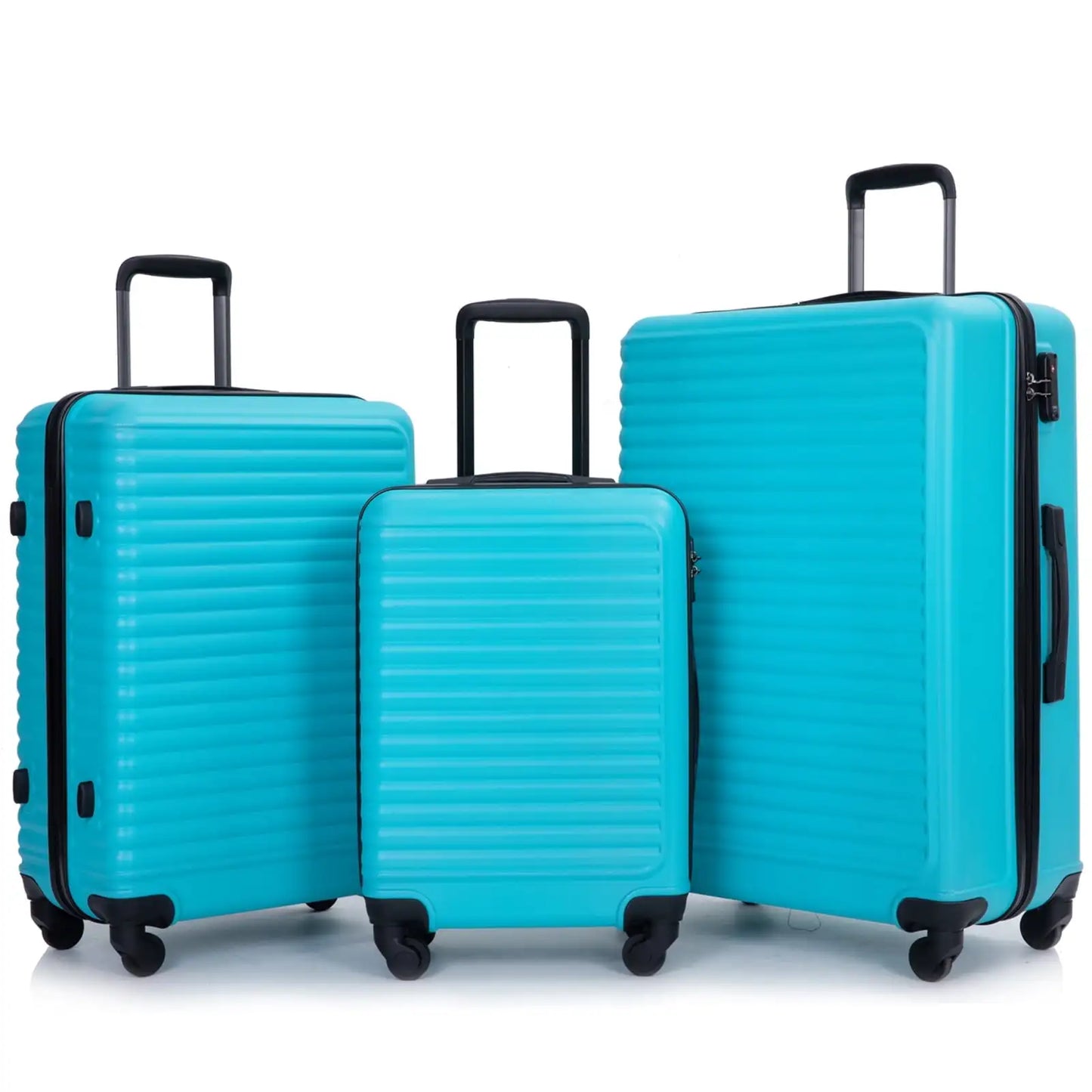 HookUpCo. Durable Hardside Luggage Set