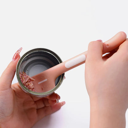 HookUpCo. Long Handle Spoon for Pet Food