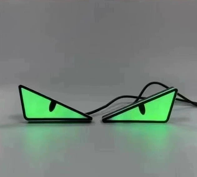 Universal LED Devil's Eye Headlights for Enhanced Safety