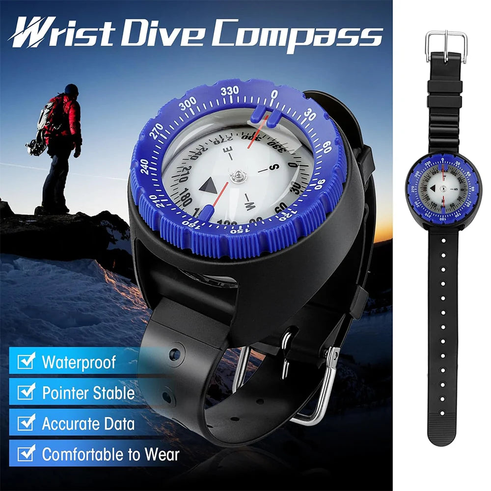 HookUpCo. Waterproof Diving Compass