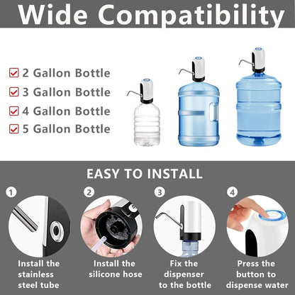 USB Water Pump for 5 Gallon Dispenser
