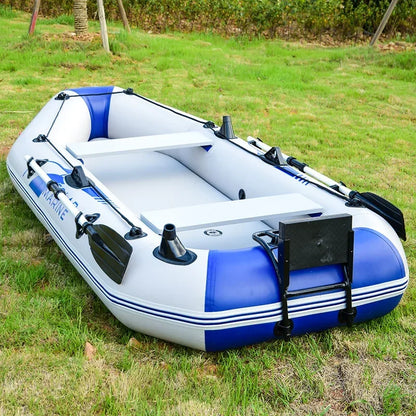 Inflatable Fishing Boats, Slats Bottom PVC 1-7 ppl. Outdoor Water Fun 1.75-3.3m