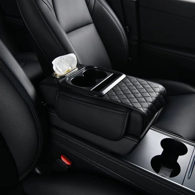 HookUpCo. Multifunctional Car Armrest Storage Box - HookUpCo.