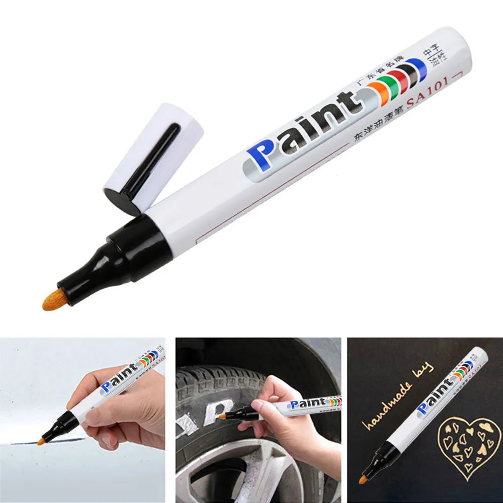 HookUpCo. Waterproof Tire Paint Pen for Touch-ups - HookUpCo.