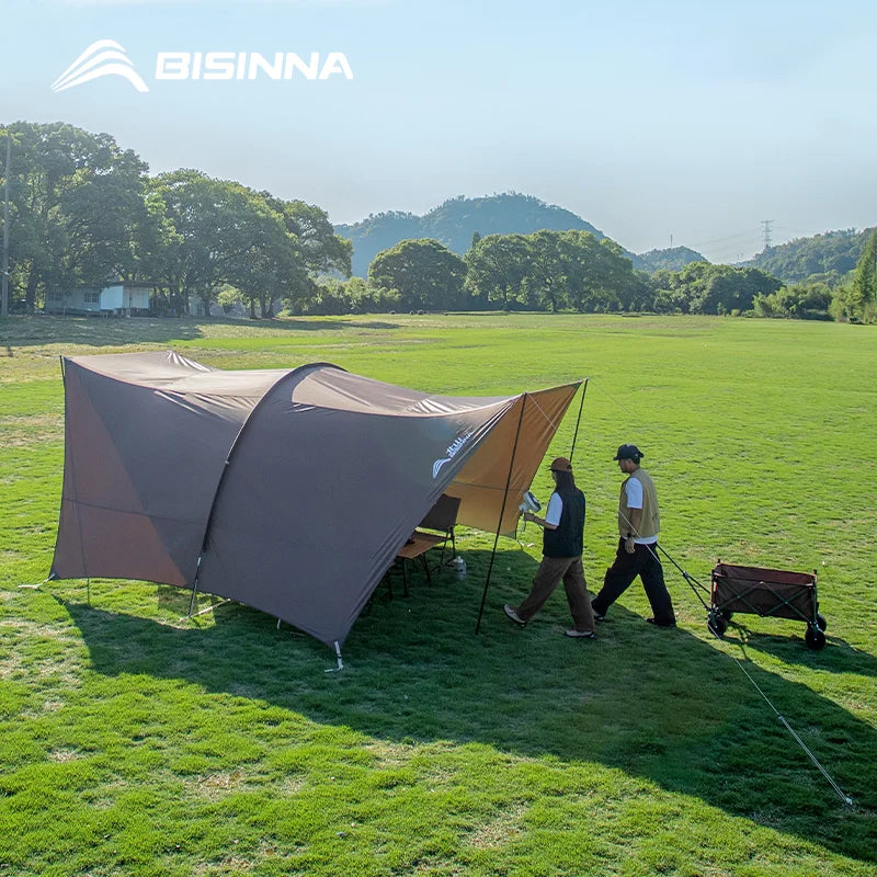 HookUpCo. Portable Tunnel Canopy with Sunblock Shade - HookUpCo.