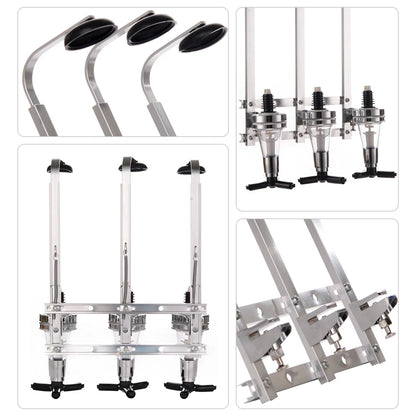 Wall-Mounted 6-Bottle Liquor Dispenser System