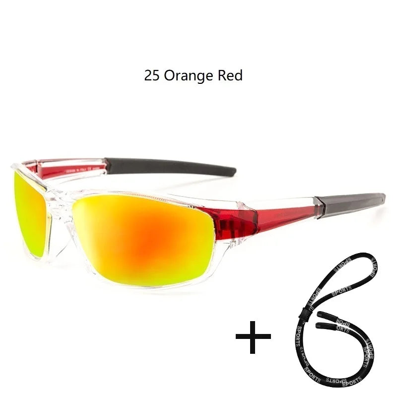 Men's Polarized Fishing Outdoor Sunglasses with Chain