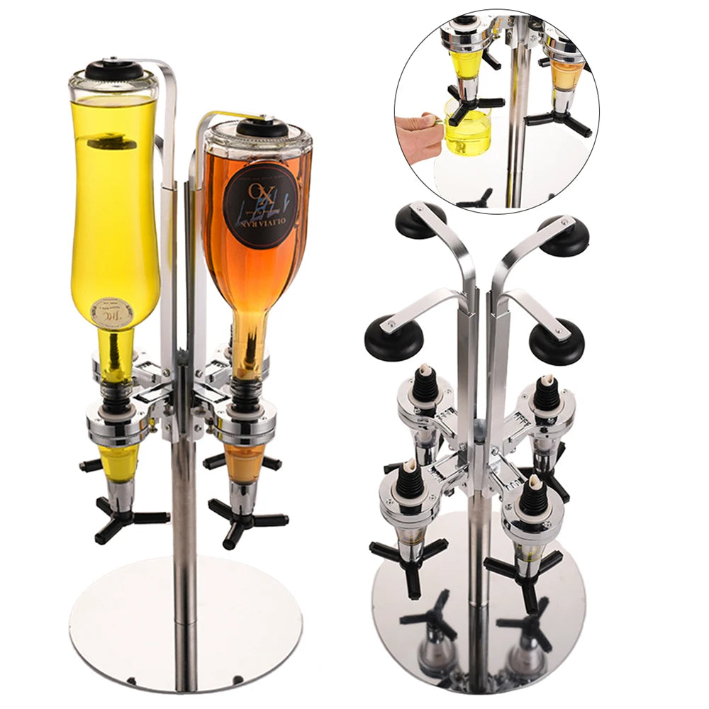 Rotating Liquor Dispenser for Home Bars