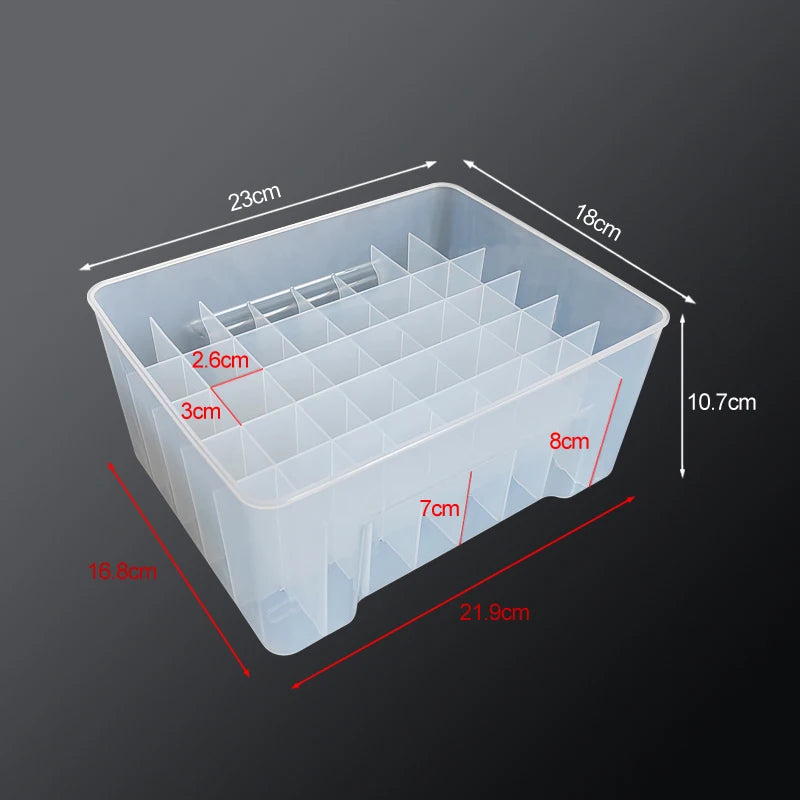 40-Grid Fishing Tackle Box Organizer for Egi and Squid Jigs
