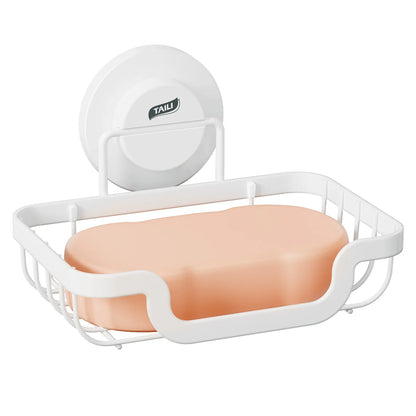 Draining Soap Dish with Suction