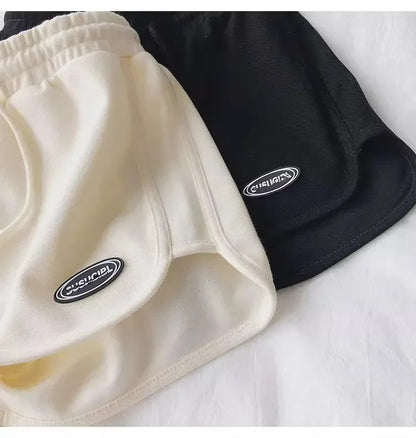 High Waist Women’s Drawstring Sports Shorts for Summer Fun