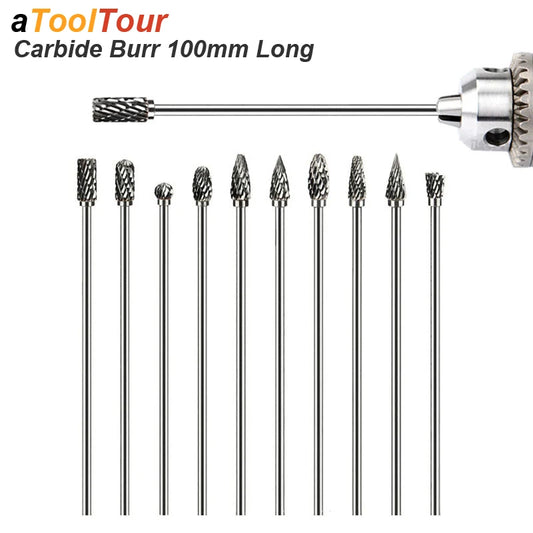 HookUpCo. Extra Long Rotary Rasp for Metalwork