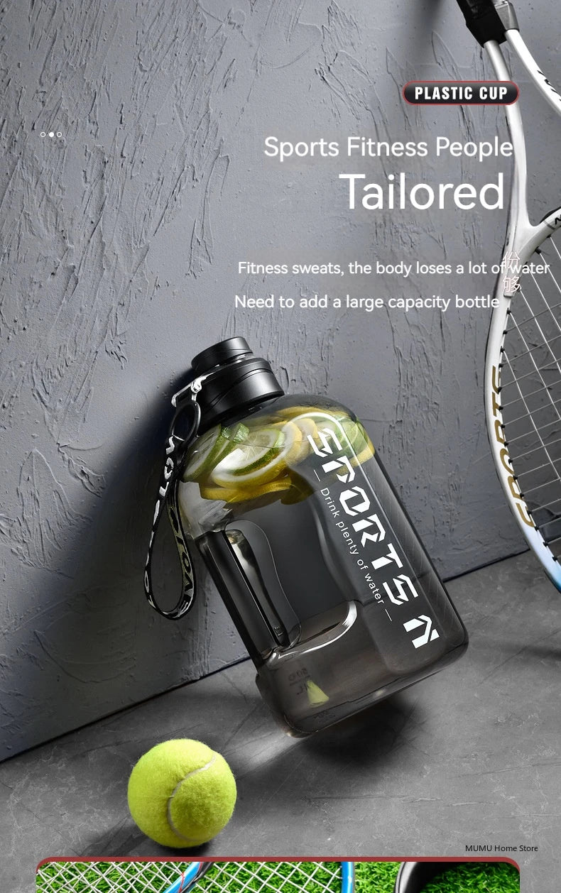 HookUpCo. Large Capacity Sports Water Bottle - HookUpCo.