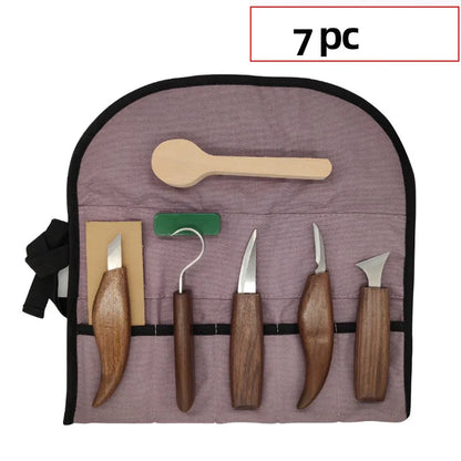 Premium Wood Carving Tool Set for Precision Crafting