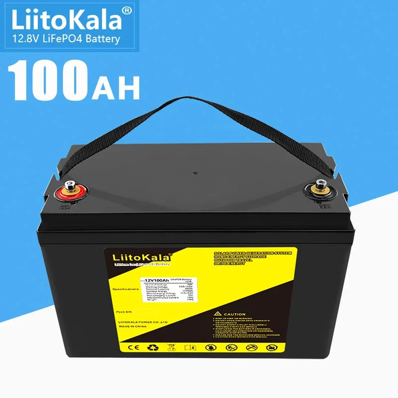 HookUpCo. 12V 100Ah LifePo4 Battery Pack - HookUpCo.