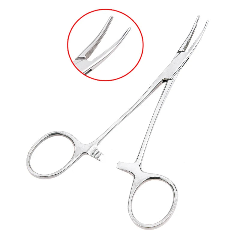 Precision Hemostatic Forceps for Pet Grooming and Fishing