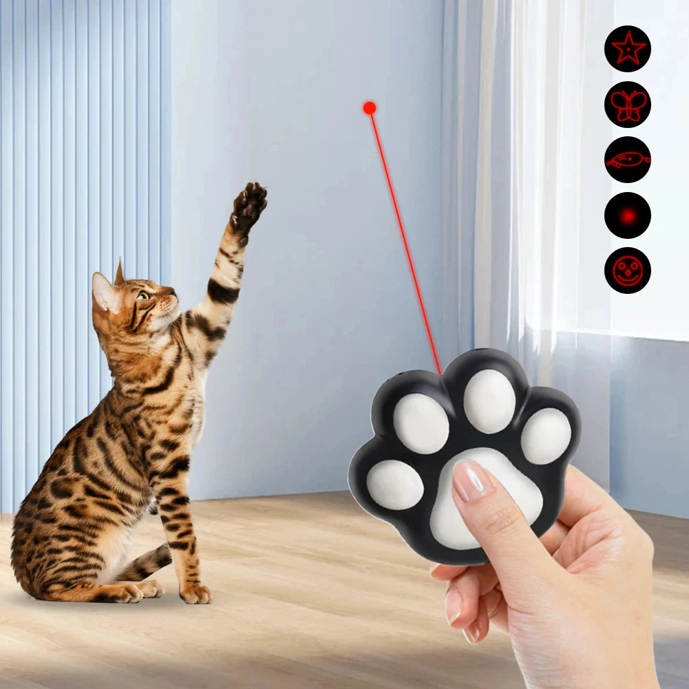 HookUpCo. Rechargeable Laser Pet Toy with Patterns
