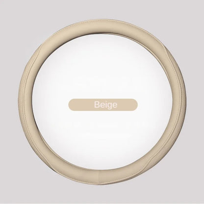 HookUpCo. Napa Leather Steering Wheel Cover - HookUpCo.