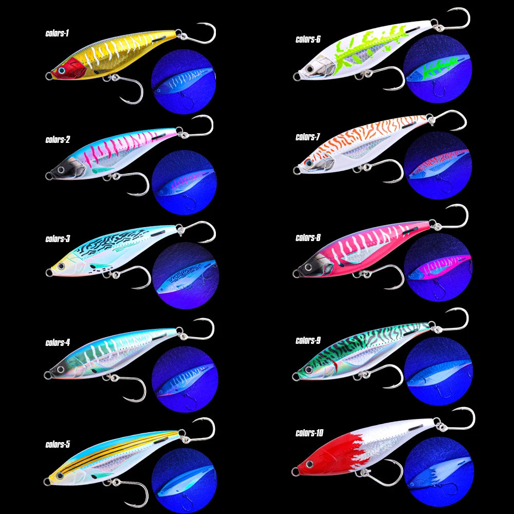 HookUpCo. Heavy Sinking Pencil Fishing Lure - HookUpCo.
