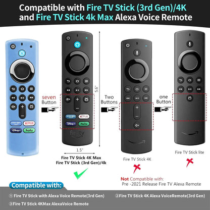 HookUpCo. Remote Cover for Fire Stick 4K