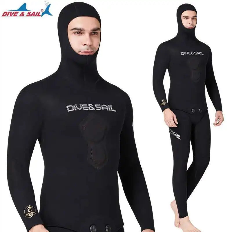 1.5MM CR Neoprene Wetsuit Open Cell Free Diving Suit Camouflage Fullsuit Mens Snorkeling Swimming Spearfishing Wetsuit