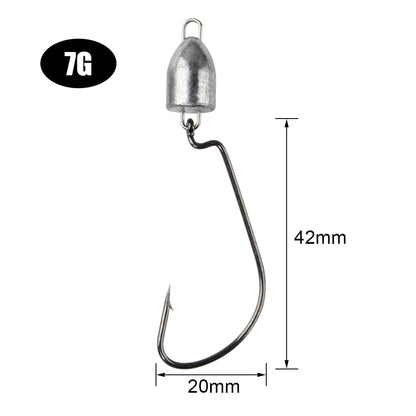 HookUpCo. Weedless Jig Heads 3.5g-10g - HookUpCo.