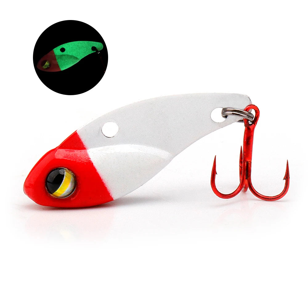 HookUpCo. Mini Metal VIB Fishing Lure Spoon - HookUpCo.