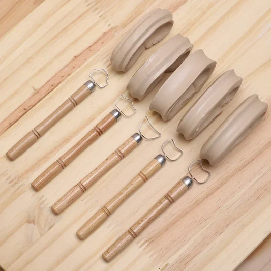 Ceramic Handle Shaping Tools Set