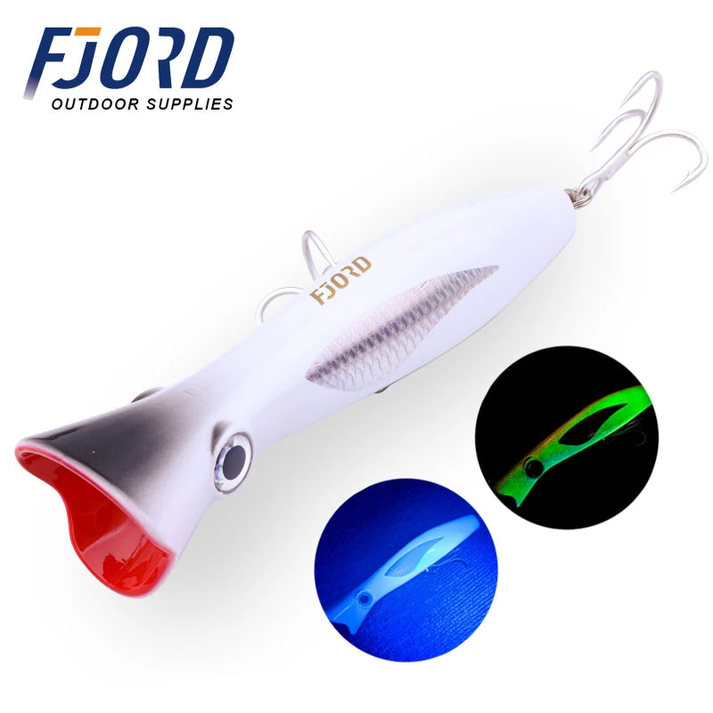 HookUpCo. Fjord Poppers Fishing Lure 165mm 82g - HookUpCo.