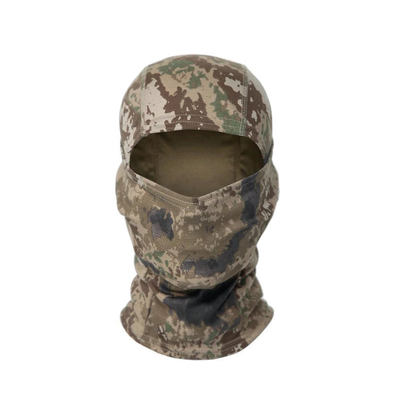 Camouflage Full Face Balaclava for Outdoor Sports and Cycling