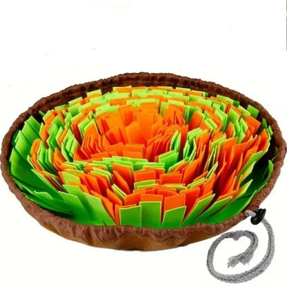 HookUpCo. Washable Pet Sniffing Feeder Mat