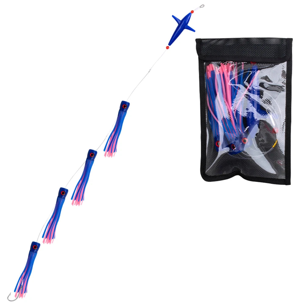 HookUpCo. Feather Rig Trolling Lures for Tuna - HookUpCo.