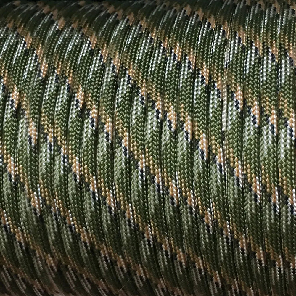 HookUpCo. 550 Paracord Tactical Rope for Camping and DIY