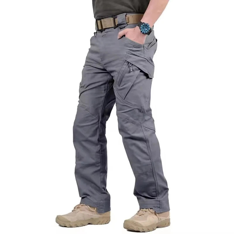 Premium Tactical Cargo Pants Men's Casual Outdoor Climbing Hiking Camping Multi-Pocket Long Pants