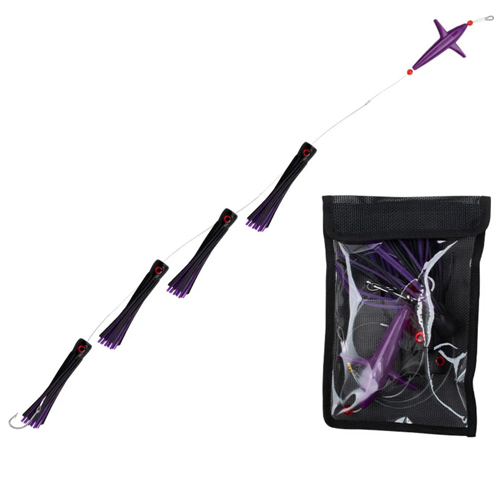 HookUpCo. Feather Rig Trolling Lures for Tuna - HookUpCo.