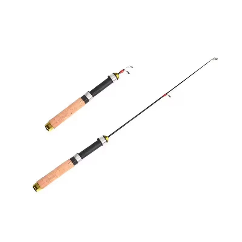 HookUpCo. 60cm Telescopic Ice Fishing Rod - HookUpCo.