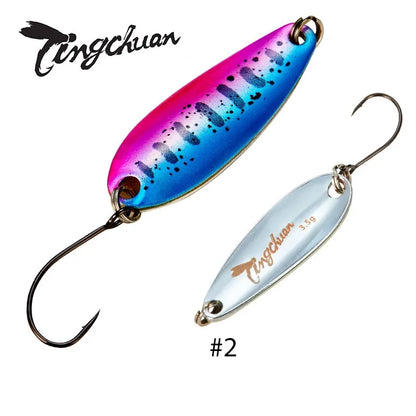 HookUpCo. Metal Spoon Lure for Trout and Bass - HookUpCo.