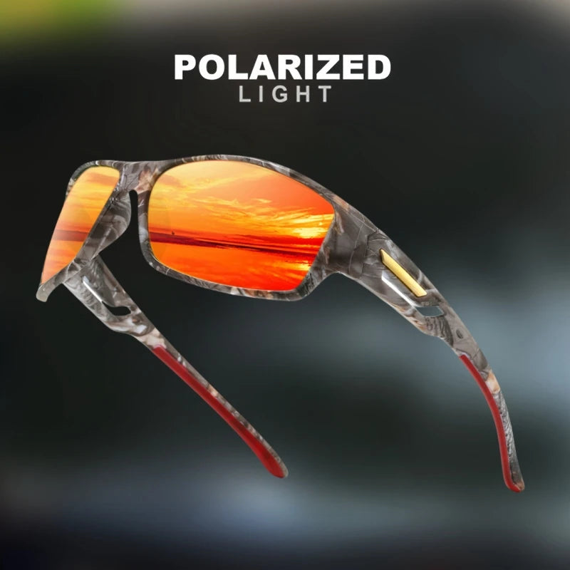 Polarized Camouflage Sunglasses with UV Protection Lenses