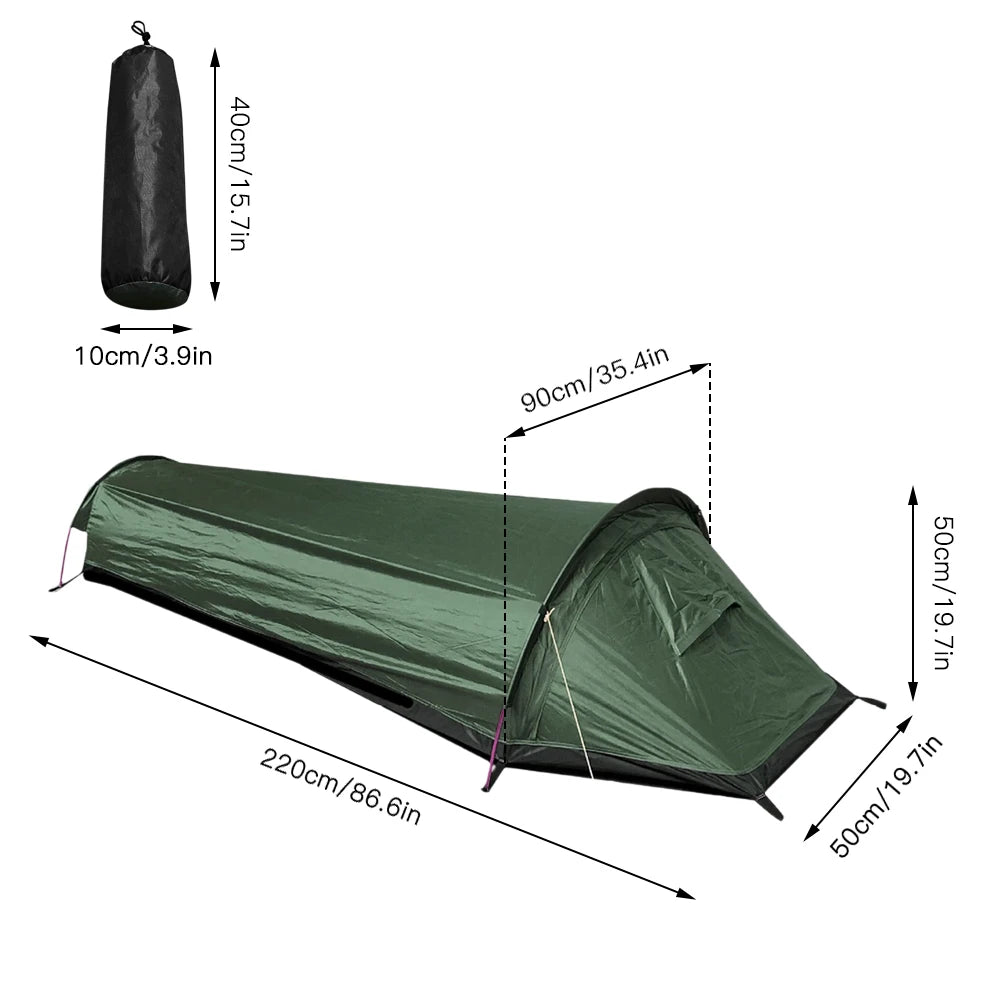 HookUpCo. Waterproof Lightweight Backpacking Tent - HookUpCo.
