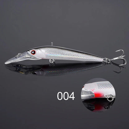 HookUpCo. 14cm Trolling Minnow Lure for Tuna - HookUpCo.