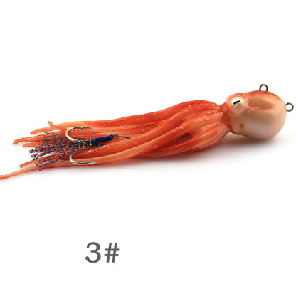 HookUpCo. Luminous Octopus Fishing Lure 180G-300G - HookUpCo.