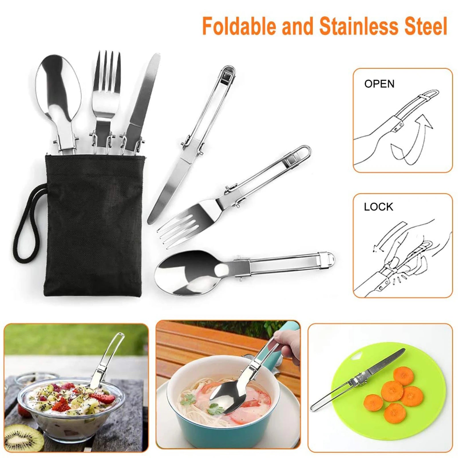 HookUpCo. Compact Camping Cookware Set for Two - HookUpCo.